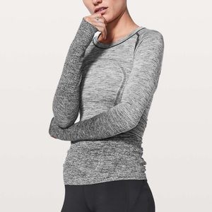 Ombré grey lulu lemon longsleeve